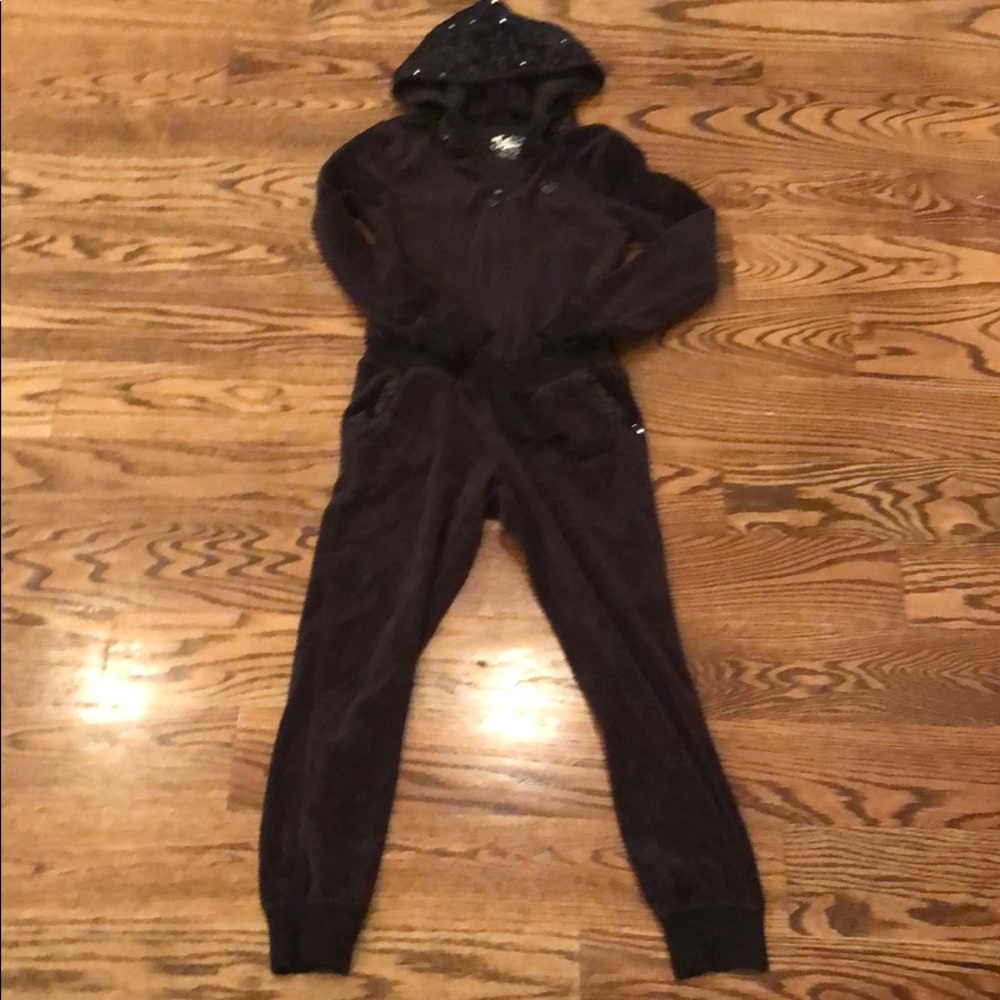 Velour jumpsuit